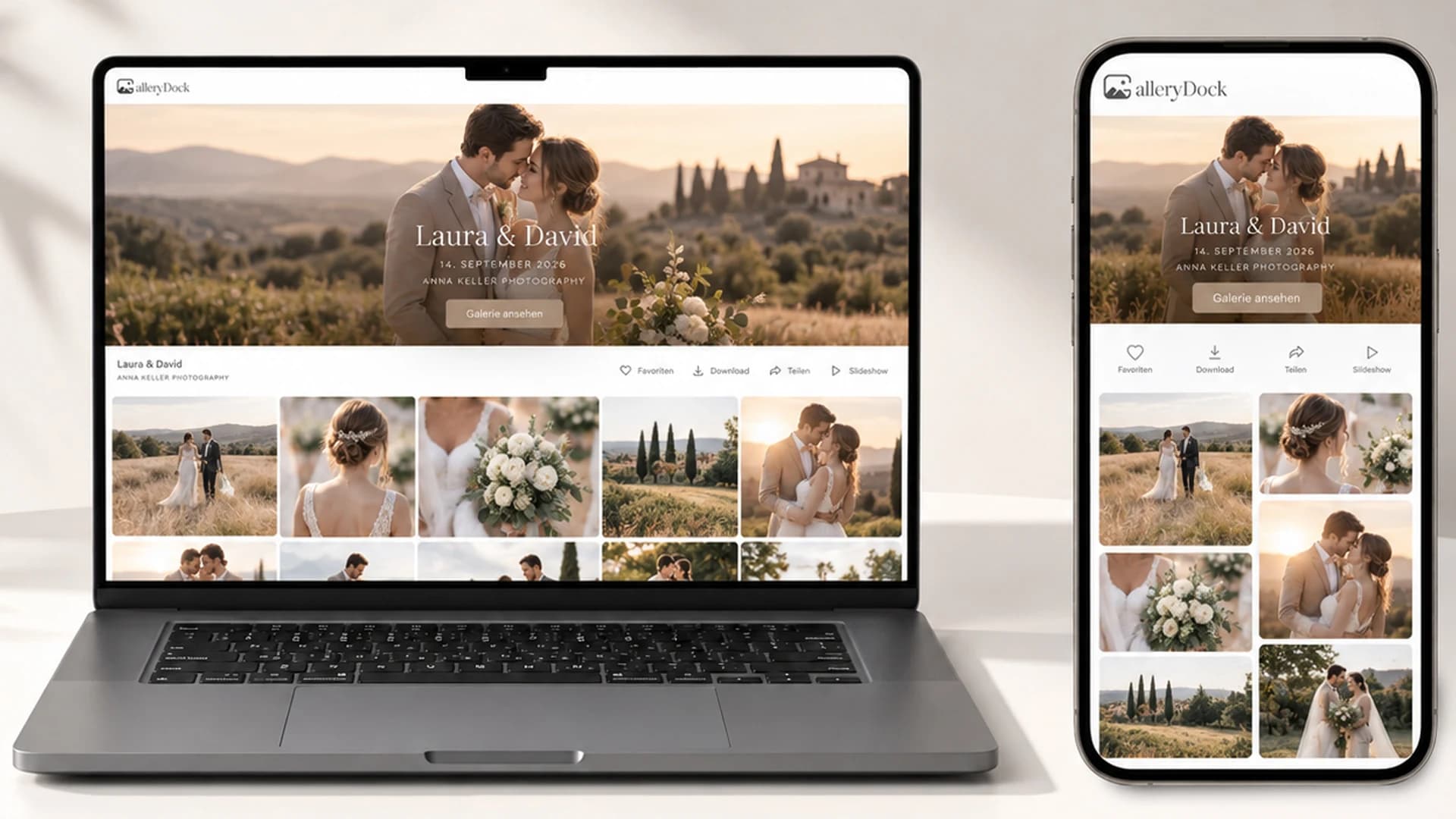 GalleryDock Kundengalerie als Hostpoint Drive Alternative für Fotografen und Filmemacher