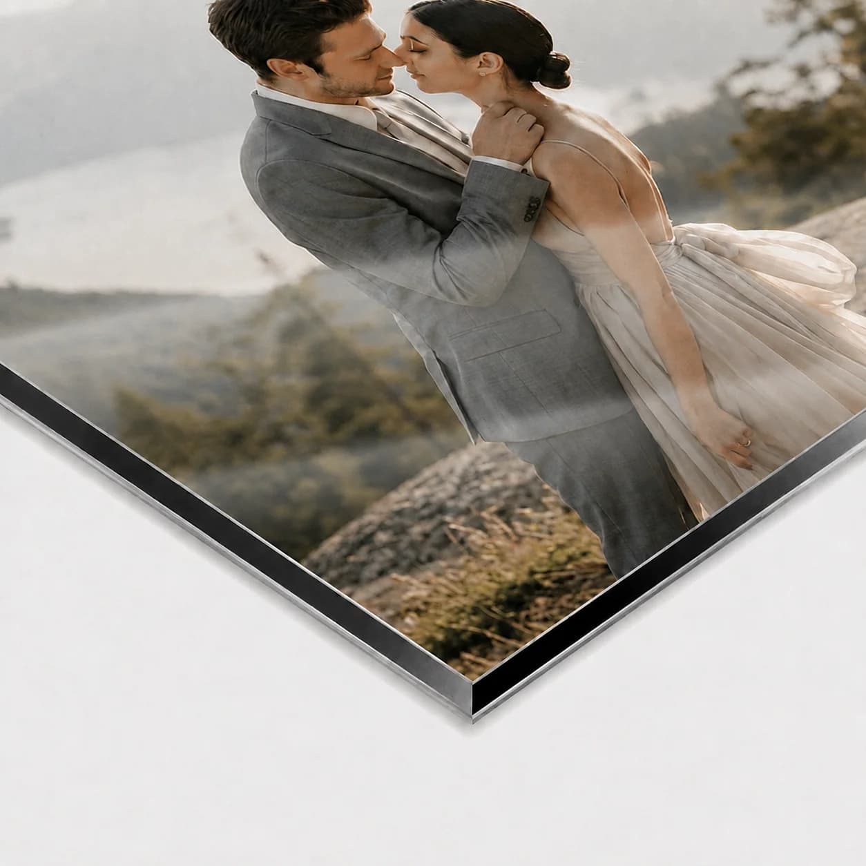 Alu-Dibond als seidenmattes Lustre-Printprodukt in GalleryDock