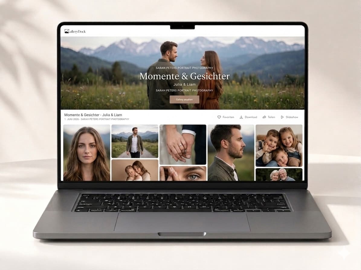 GalleryDock im Vergleich von Online-Proofing-Software für Fotografen